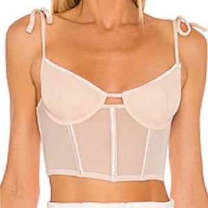 Kat the label femme bustier top